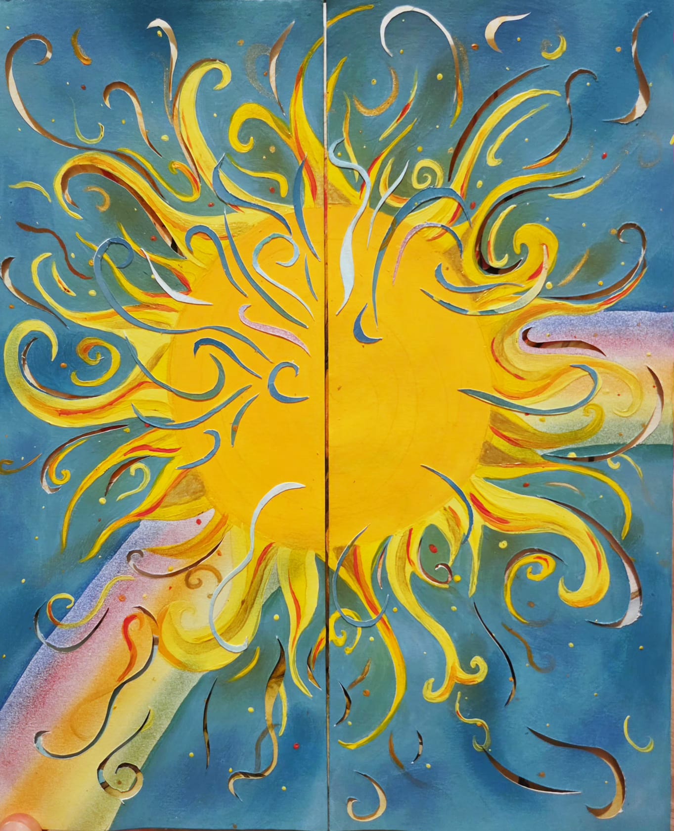 Peinture de Sixtine Jamin-Huguenot