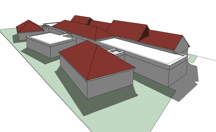 Vue d'ensemble du projet Maison Bleue Ciel